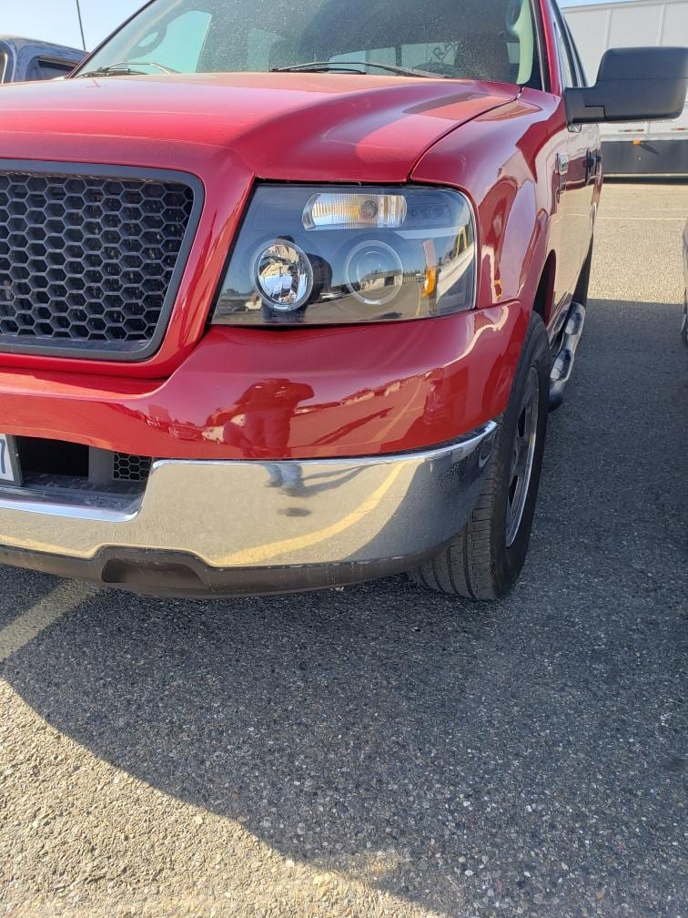 Ford pickup front-end repair