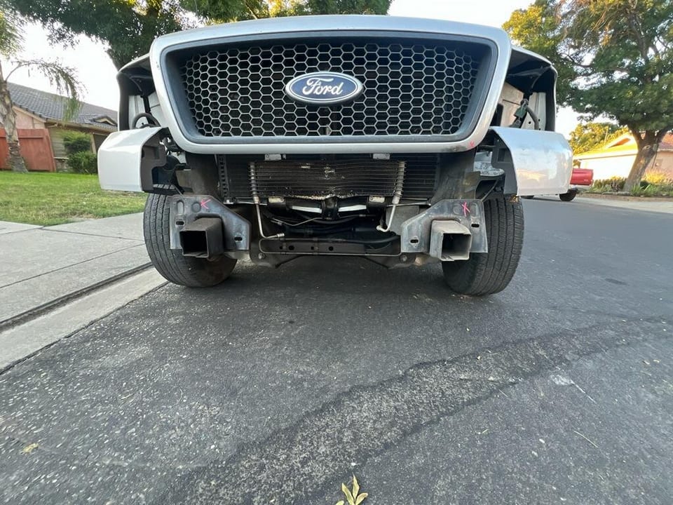 Ford F-150 front-bumper repair
